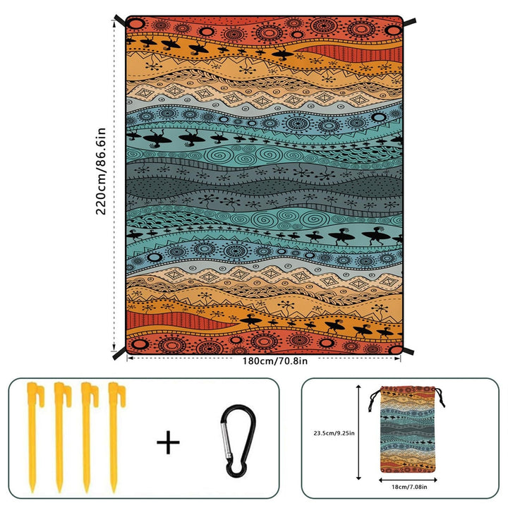 Women's lightweight and durable picnic blanket Kalsten