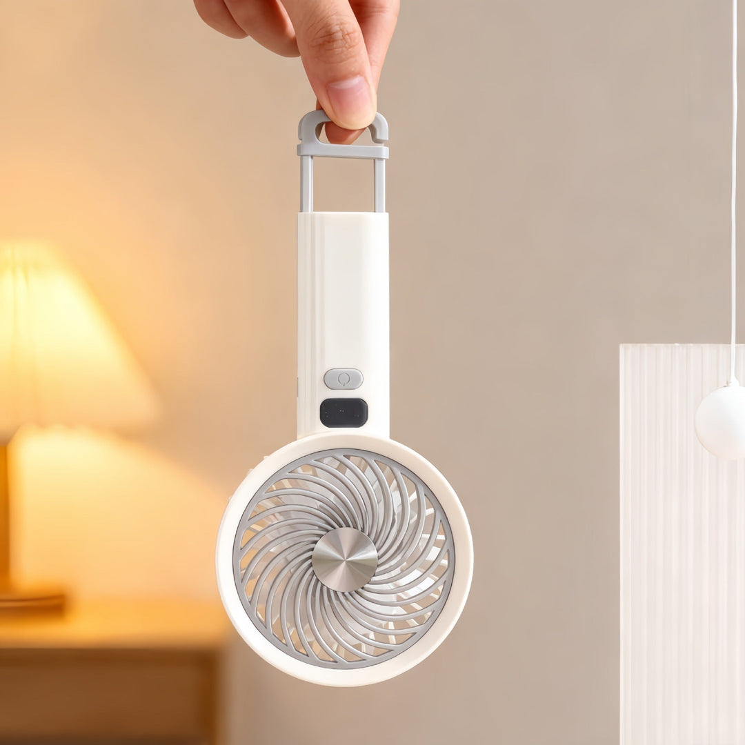 Portable handheld fan with digital speed control Kalsten