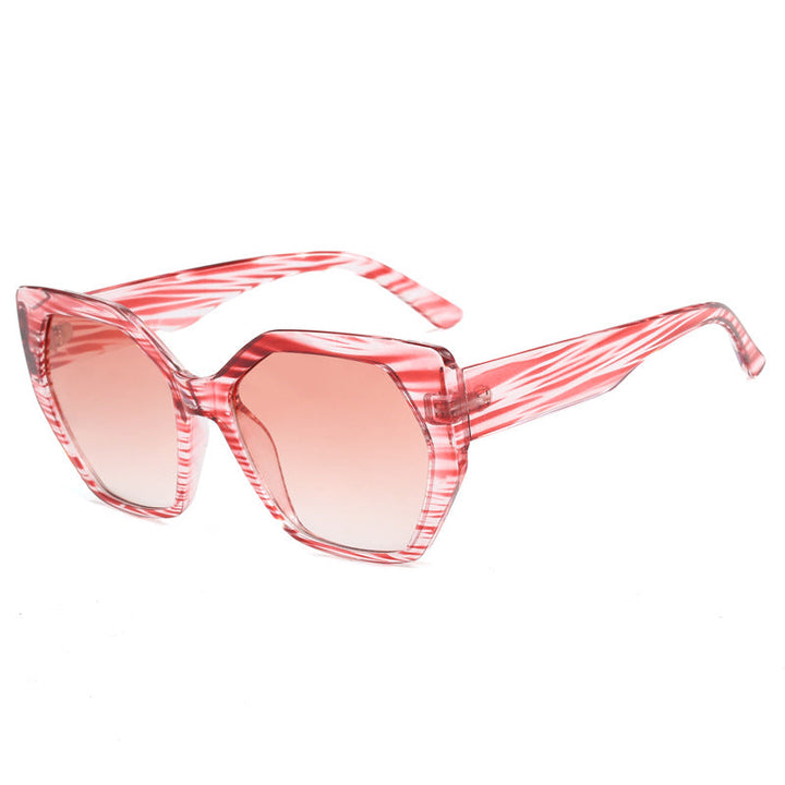 Women oversized geometric sunglasses Kalsten