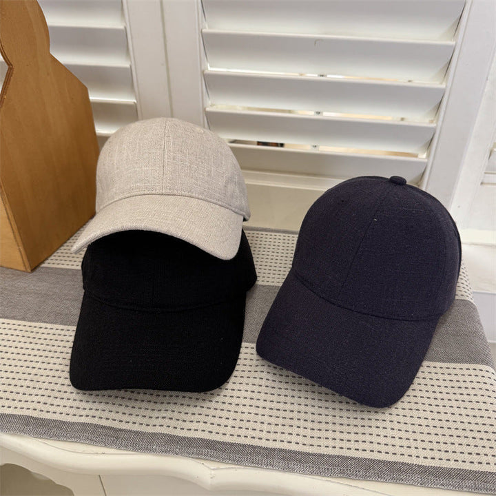 Women's Casual Textured Cotton Baseball Cap Kalsten