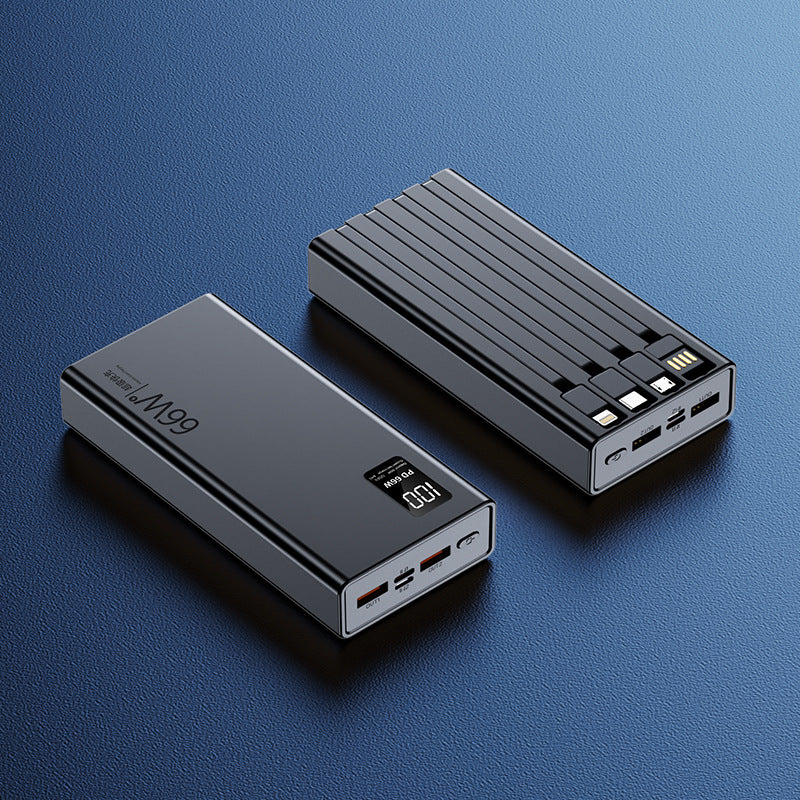 High-performance power bank with integrated fast charging function and digital charging display Kalsten