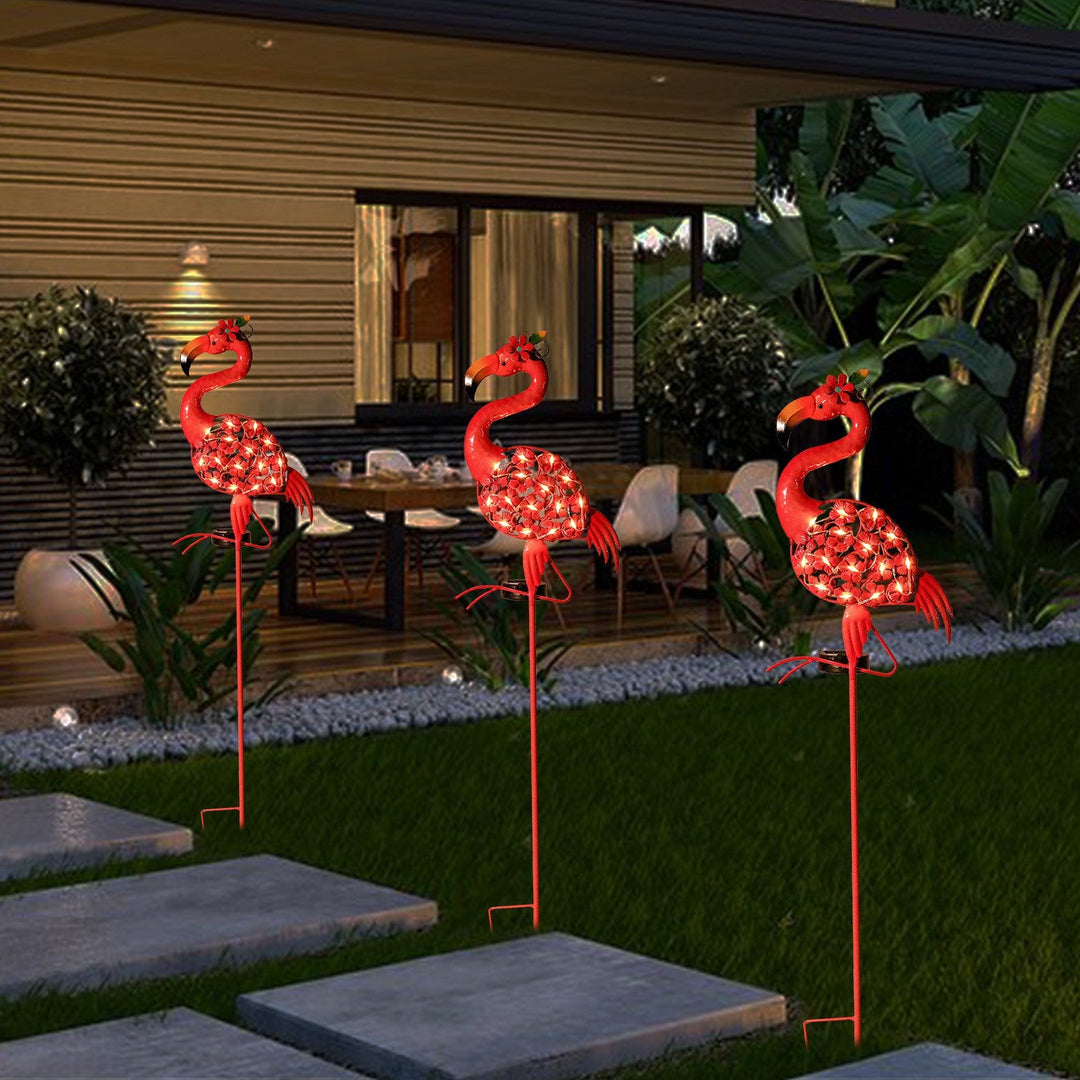 Decorative Metal Peacock Garden Stake Sculpture With Integrated LED Fairy Lights And Weatherproof Outdoor Stake Kalsten