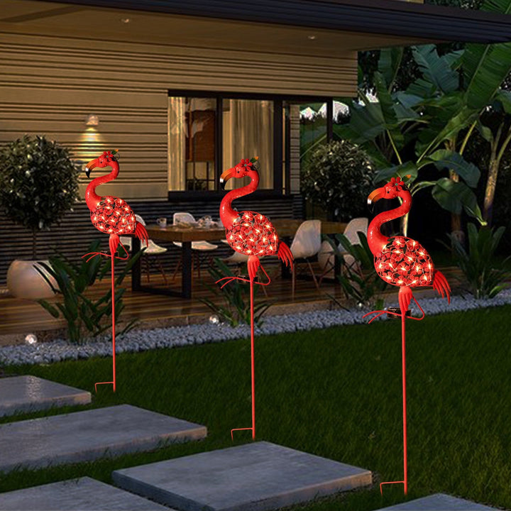 Decorative Metal Peacock Garden Stake Sculpture With Integrated LED Fairy Lights And Weatherproof Outdoor Stake Kalsten