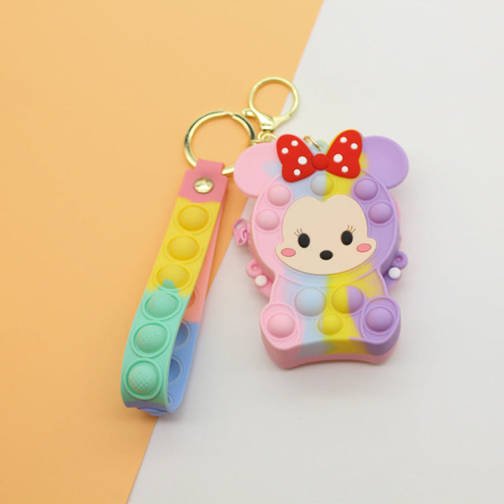 Women's Keychain with Pop It Design Kalsten