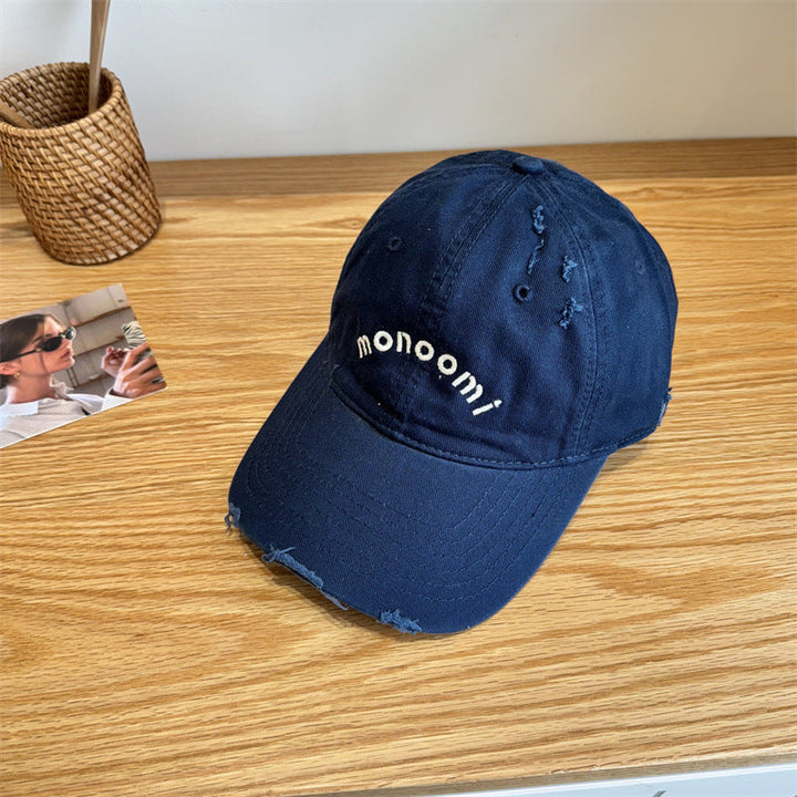 Women's Distressed Cotton Baseball Cap Kalsten