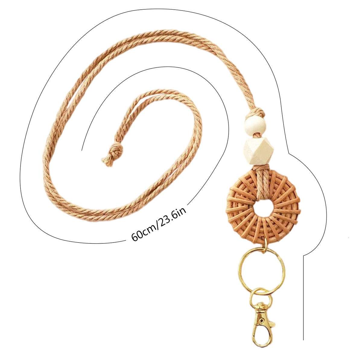Macrame Keychain Holder Acalora