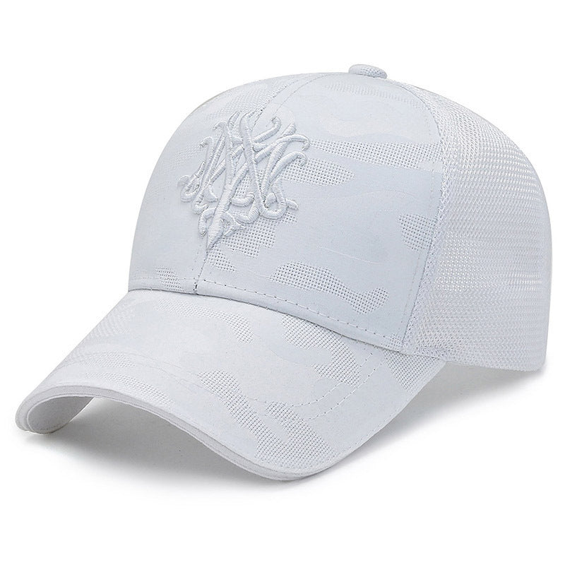 Women's Sporty Trucker Cap with Breathable Mesh Back Kalsten