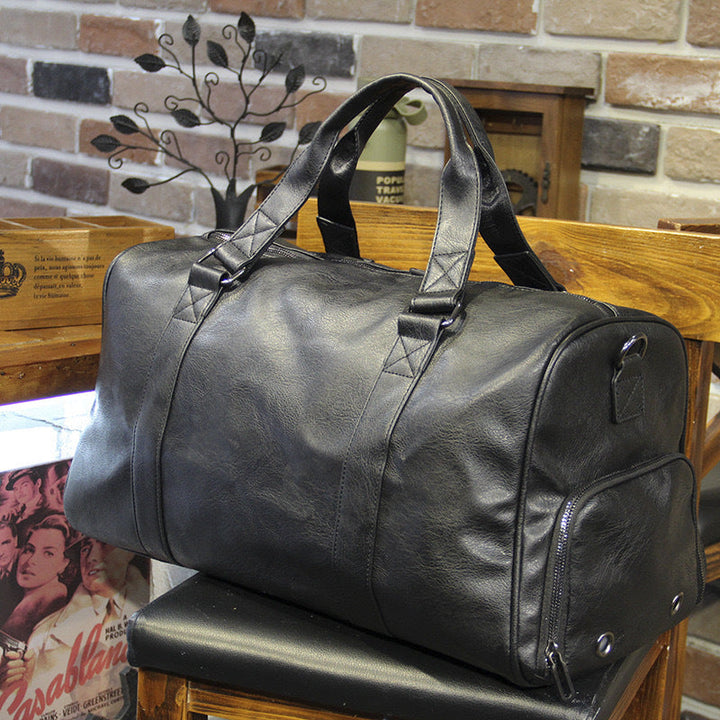 Stylish Travel Bag Made of High-Quality Synthetic Leather Kalsten