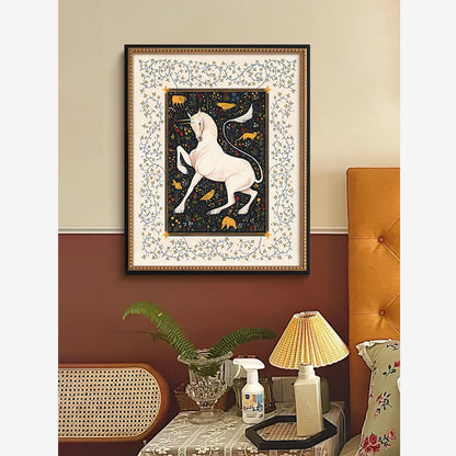 Artistic Unicorn Decorated Wall Art