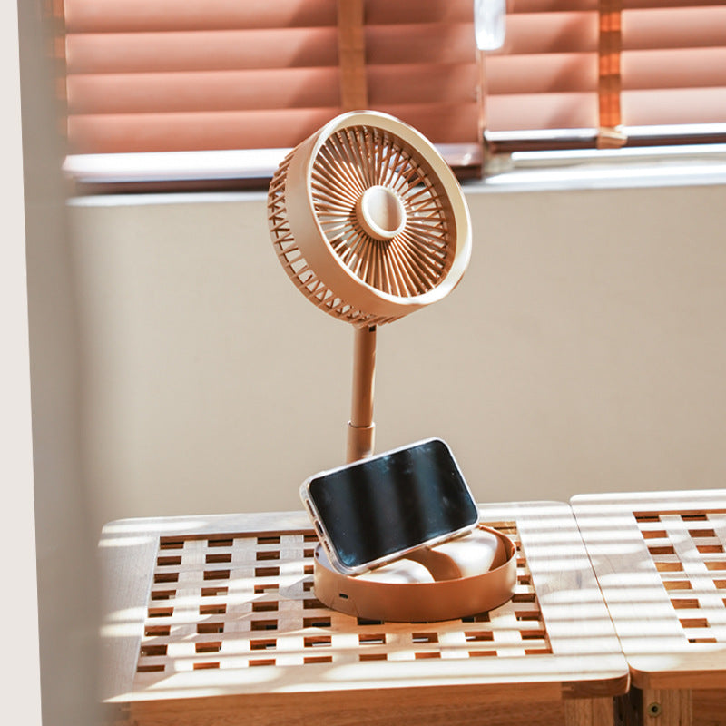 Unisex Portable Table Fan with Adjustable Tilt and USB Charging Function Kalsten