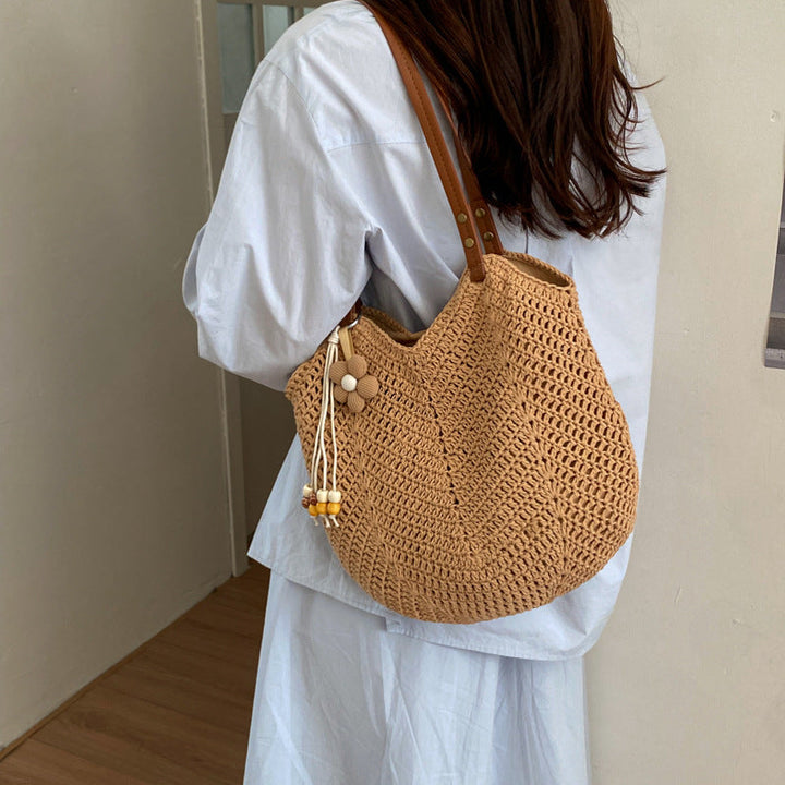 Handmade straw bag Kalsten