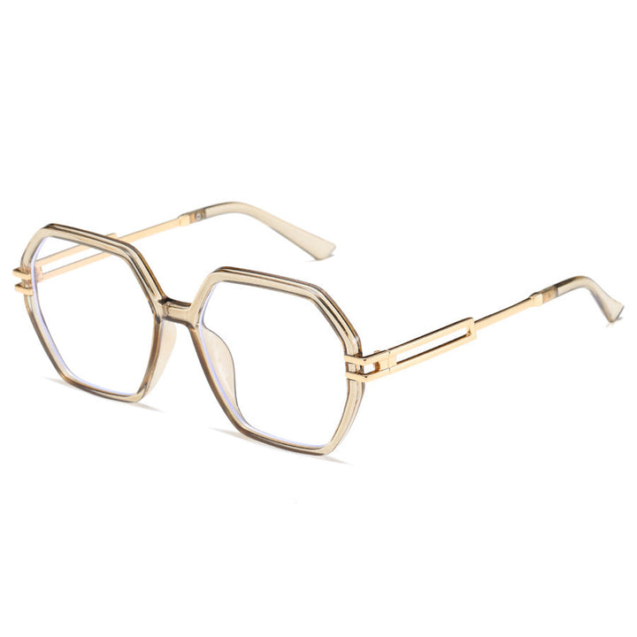 Women's fashionable sunglasses in avant-garde hexagon design Kalsten