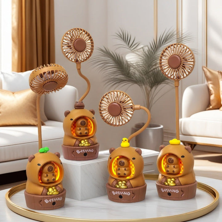 Ladies Stylish Table Fan in Creative Bear Design Kalsten