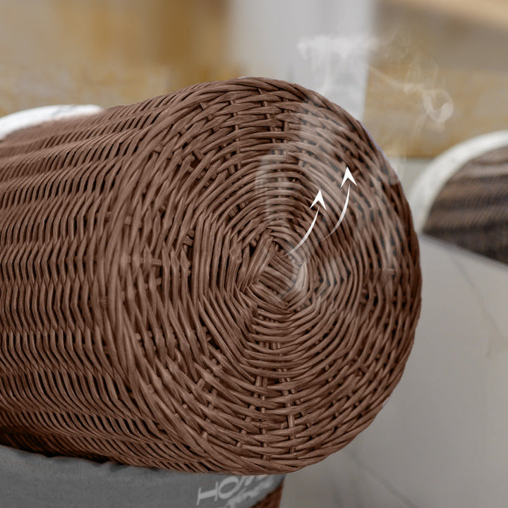Washing Basket Set Made of Woven Material Kalsten