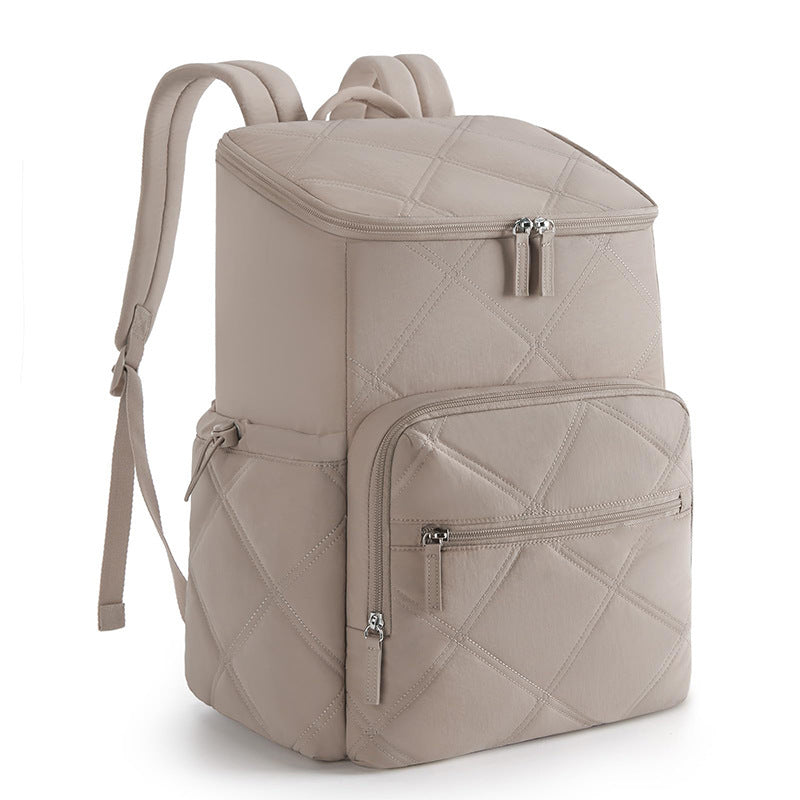 Stylish backpack with practical lid Kalsten