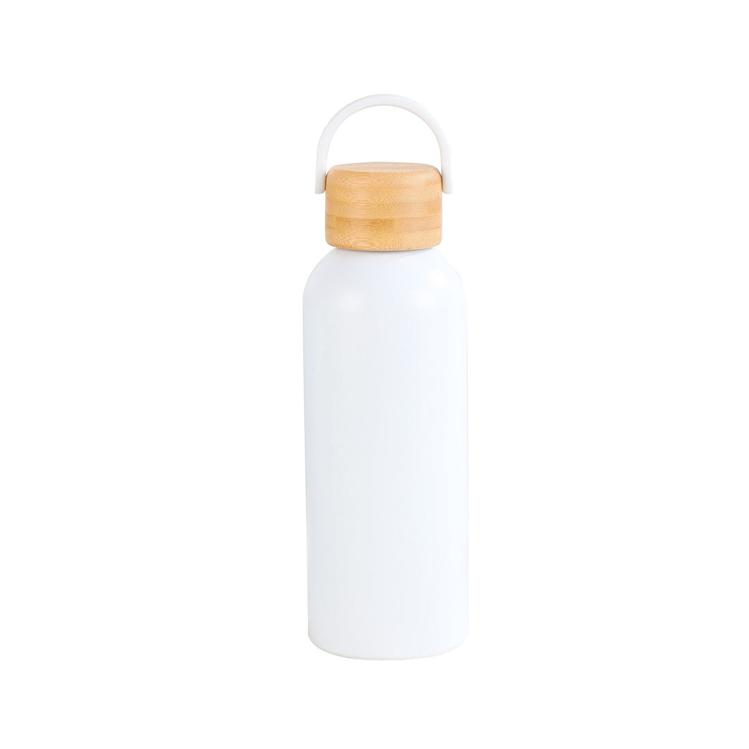 Women elegant and practical insulated bottle with bamboo lid Kalsten