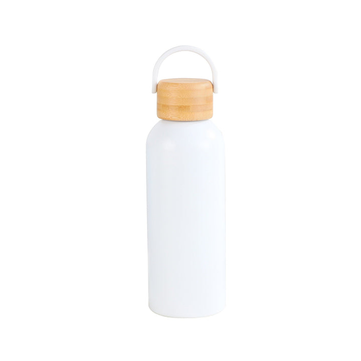 Women elegant and practical insulated bottle with bamboo lid Kalsten