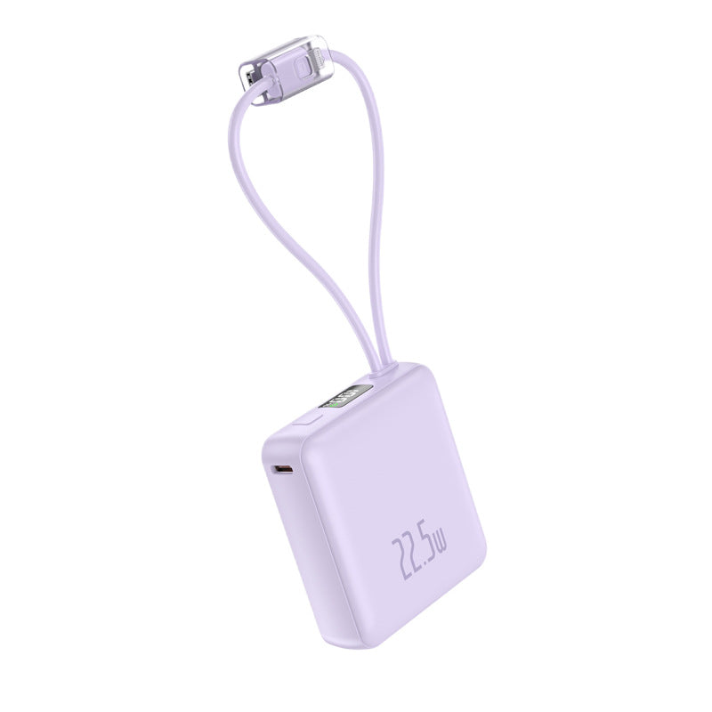 Portable fast charger with integrated cables Kalsten