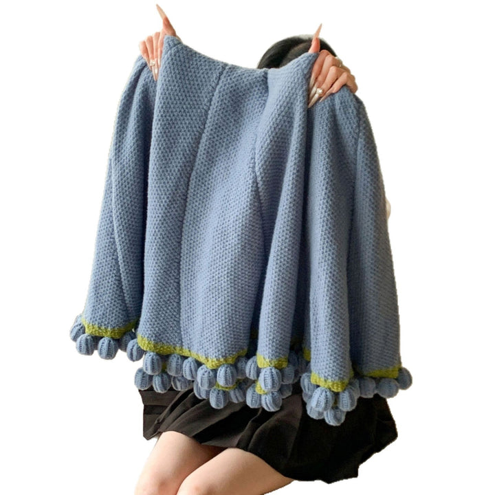 Knitted Sweater With Floral Design Kalsten