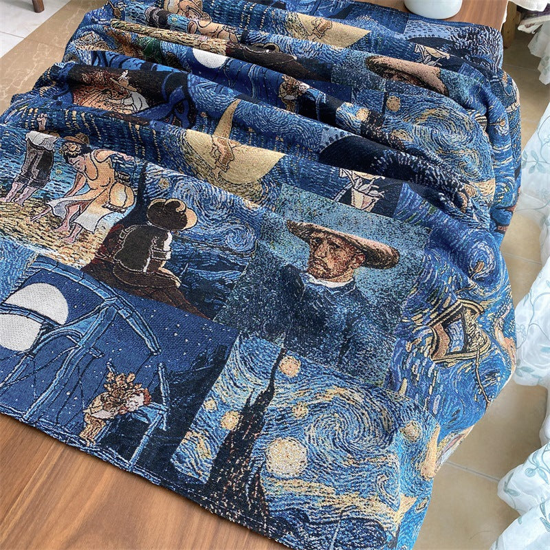 Artistic Patchwork Tablecloth