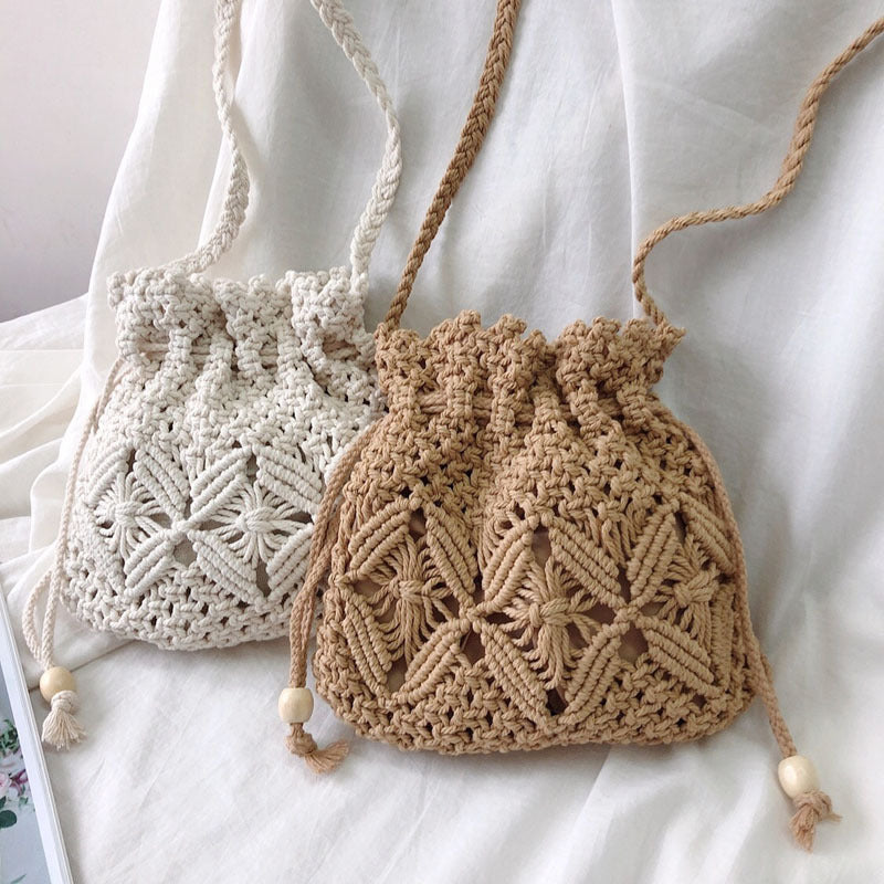 Hand-knotted macrame bag Kalsten