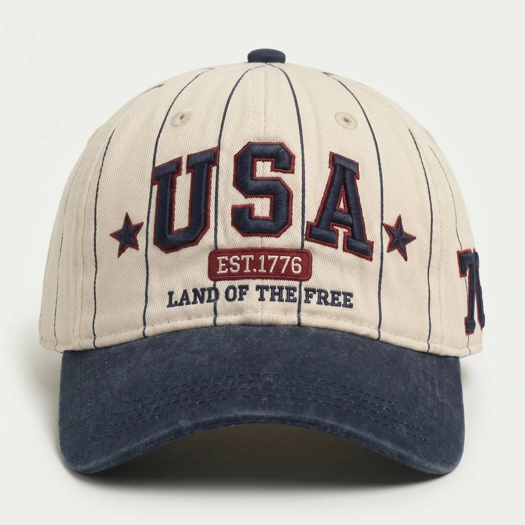 Women's fashionable leisure cap with historical motif Brehn