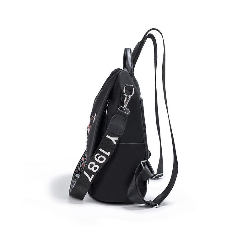 Embroidered Floral Backpack Kalsten