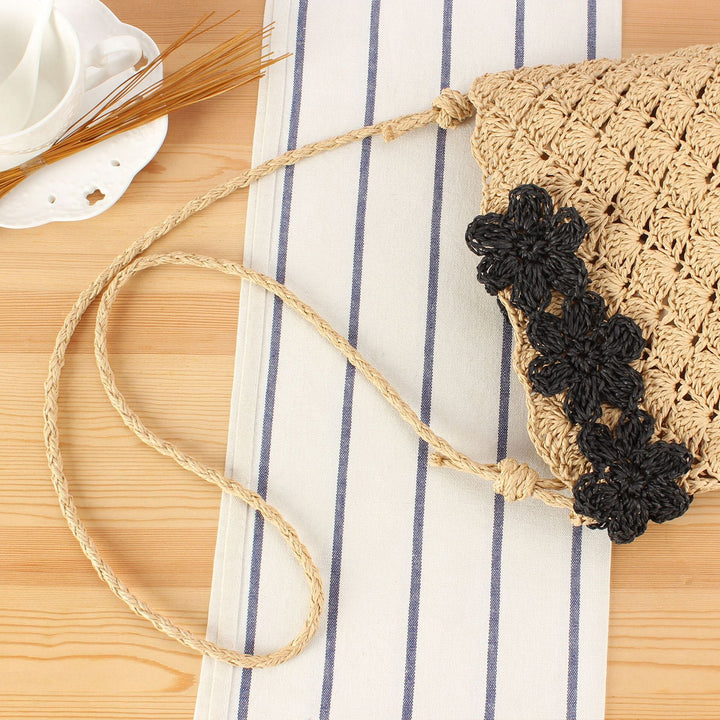 Handmade tote bag with floral accents Kalsten