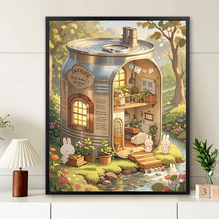 Whimsical Home Illustration Wall Art Kalsten