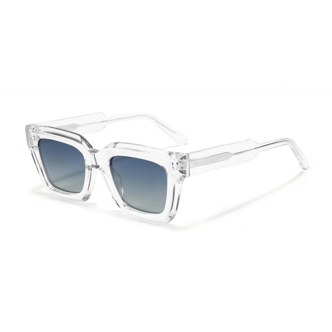 Women's square sunglasses with a modern plastic frame and soft lenses Kalsten