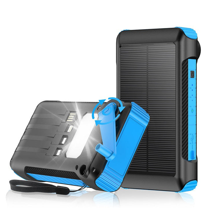 Solar Charger with Integrated Flashlight Kalsten