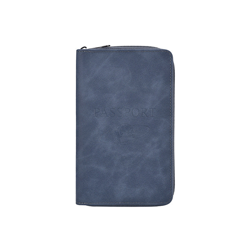 Stylish Zippered Passport Holder Kalsten
