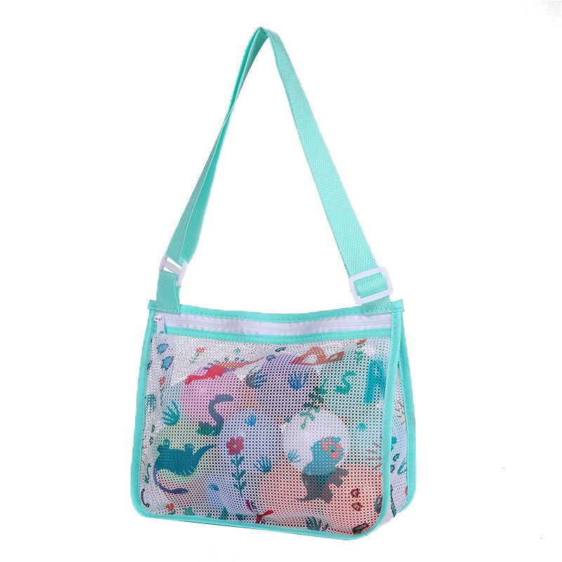 Mesh Beach Bag with Practical Zipper Kalsten
