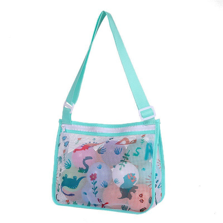 Mesh Beach Bag with Practical Zipper Kalsten