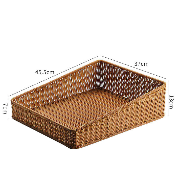 Elegant Woven Storage Tray Kalsten