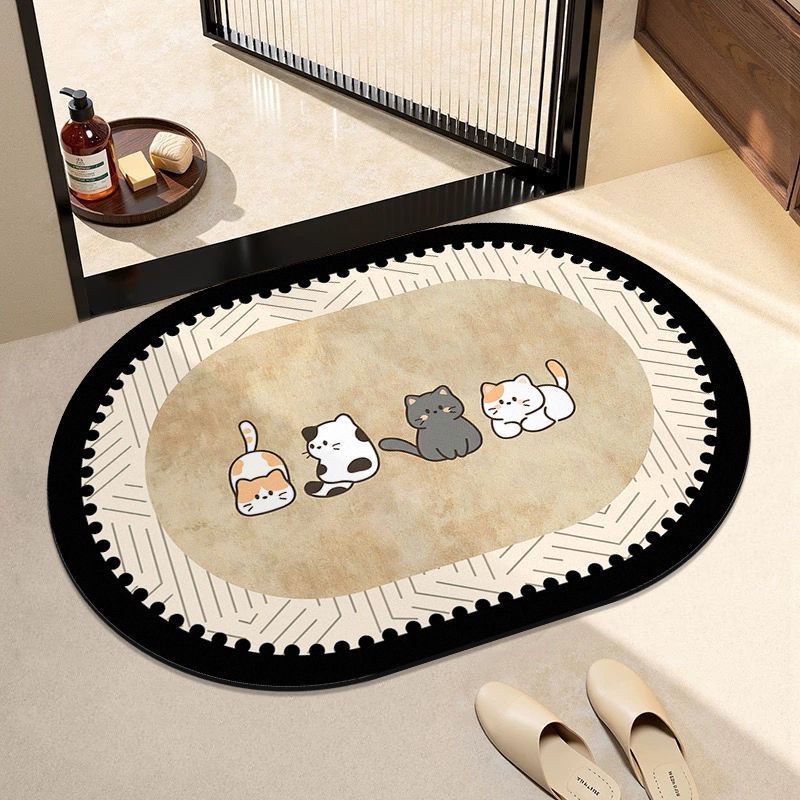 Adorable Dog-Themed Entrance Mat Kalsten
