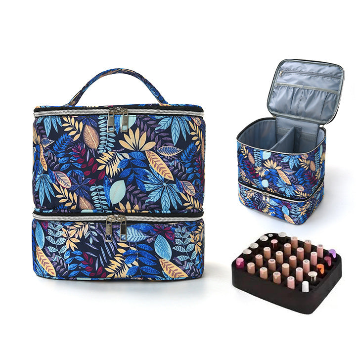 Cosmetic organizer with multiple compartments Kalsten