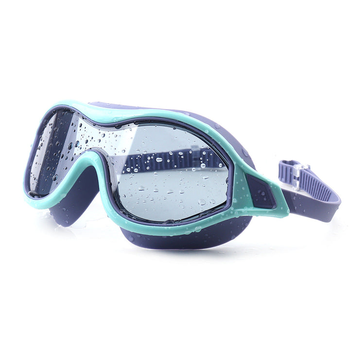 Powerful swim mask with wide lenses and anti-fog coating Kalsten