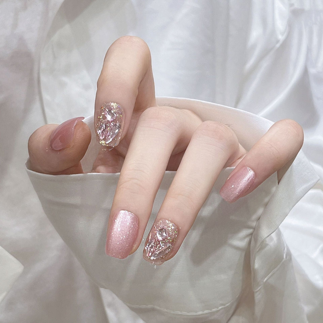 Floral Design Press-On Nails Kalsten