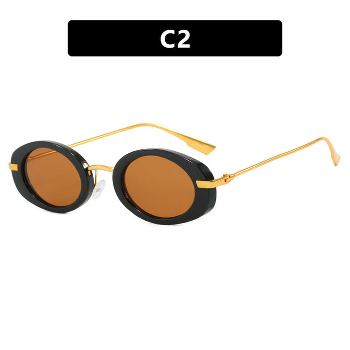 Ladies fashionable sunglasses in elegant oval design Kalsten