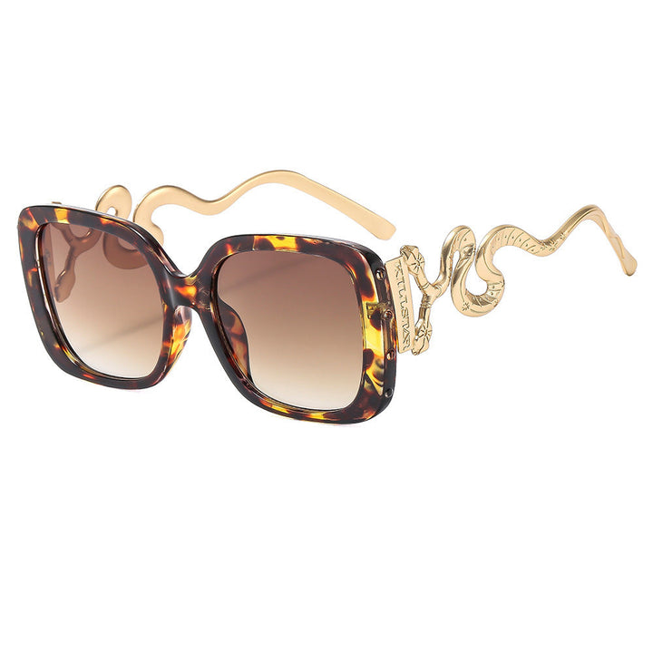 Women's extravagant designer sunglasses with luxurious snake frame Kalsten