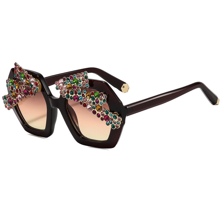 Women’s statement sunglasses with sparkling crystal frame Kalsten