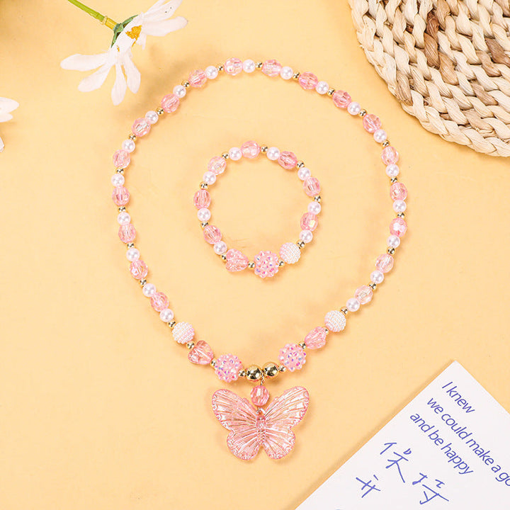 Butterfly Charm Jewelry Set Kalsten