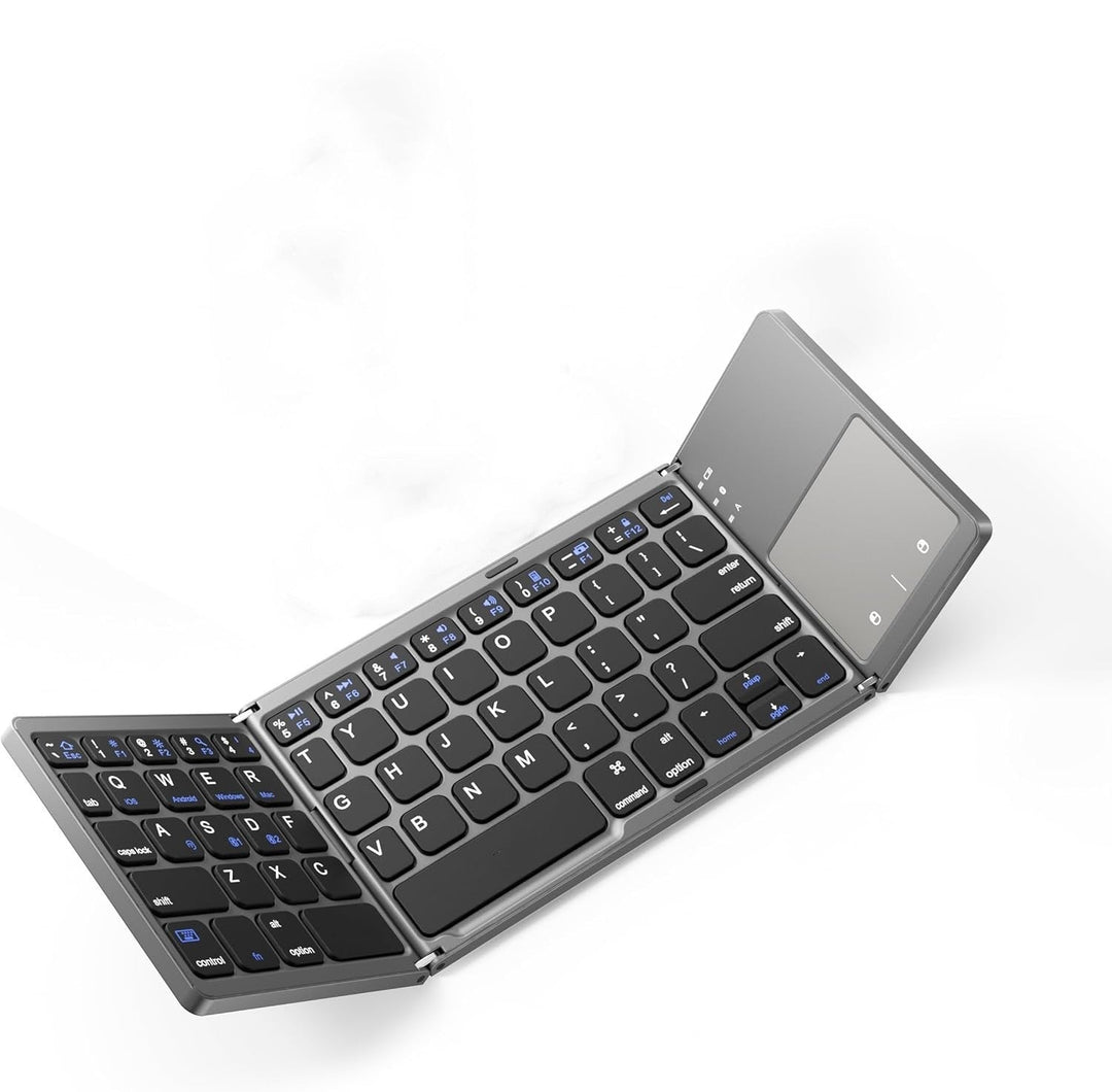 Foldable Bluetooth Keyboard with Silent Switch Keys Kalsten