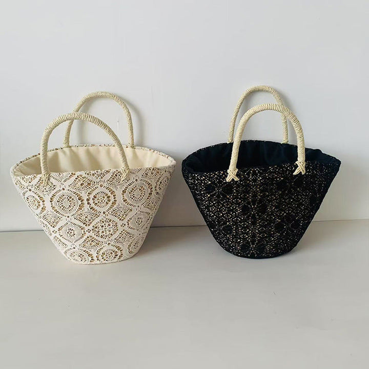 Basket bag with elegant, woven design Kalsten