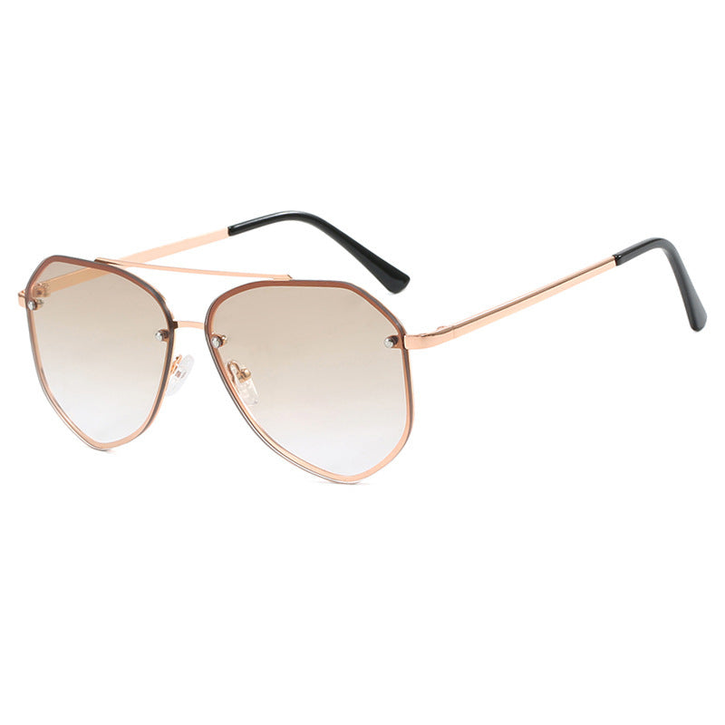 Women's geometric sunglasses with delicate frame Kalsten