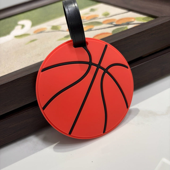 Basketball-Themed Luggage Tag Kalsten