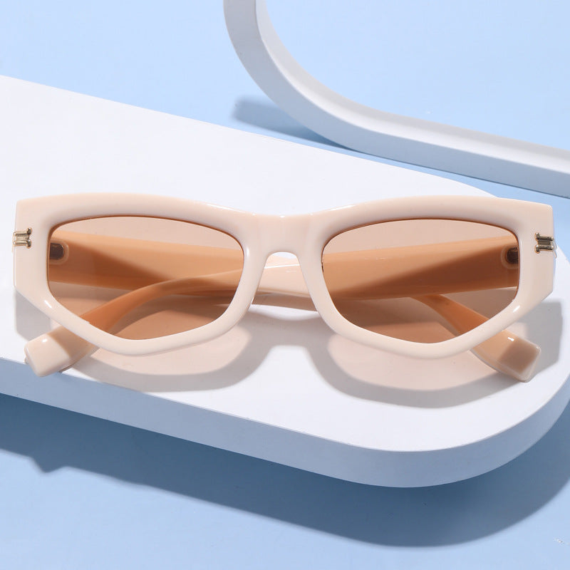Women's trendy Cat-Eye sunglasses with painted frame and accentuated metal details Kalsten