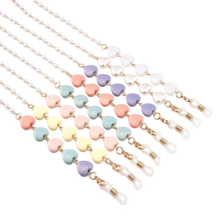 Heart Beaded Eyewear Chain Kalsten