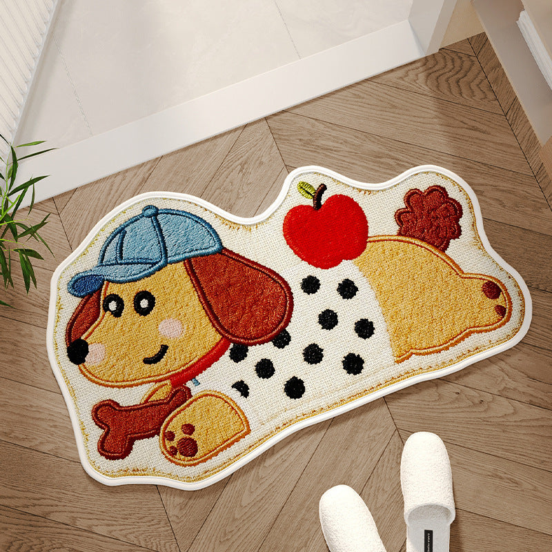Cute Cat-Themed Decorative Bath Mat Acalora